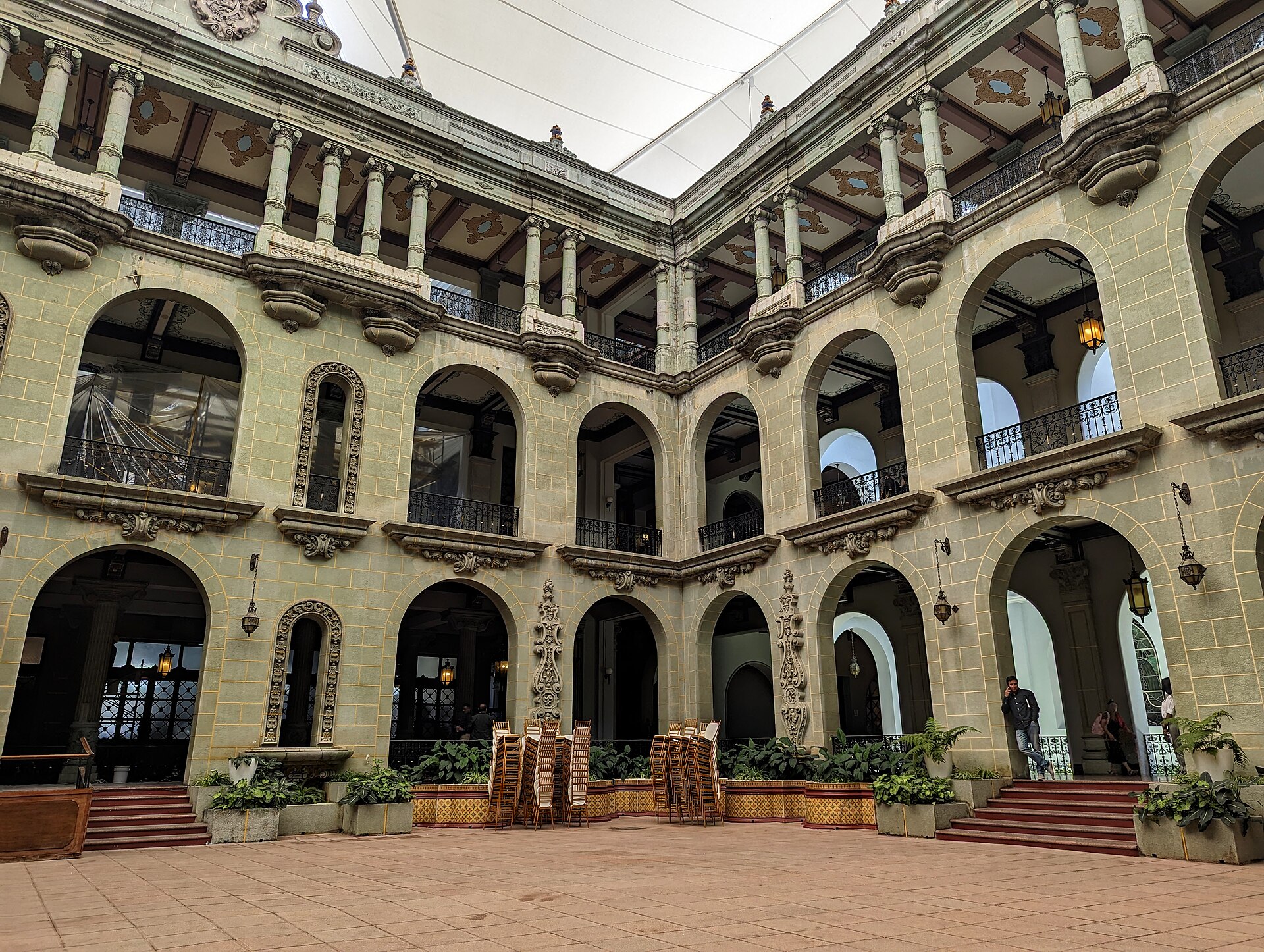 Guatemala explained 2026 — courtyard of the National Palace of Culture in Guatemala City
