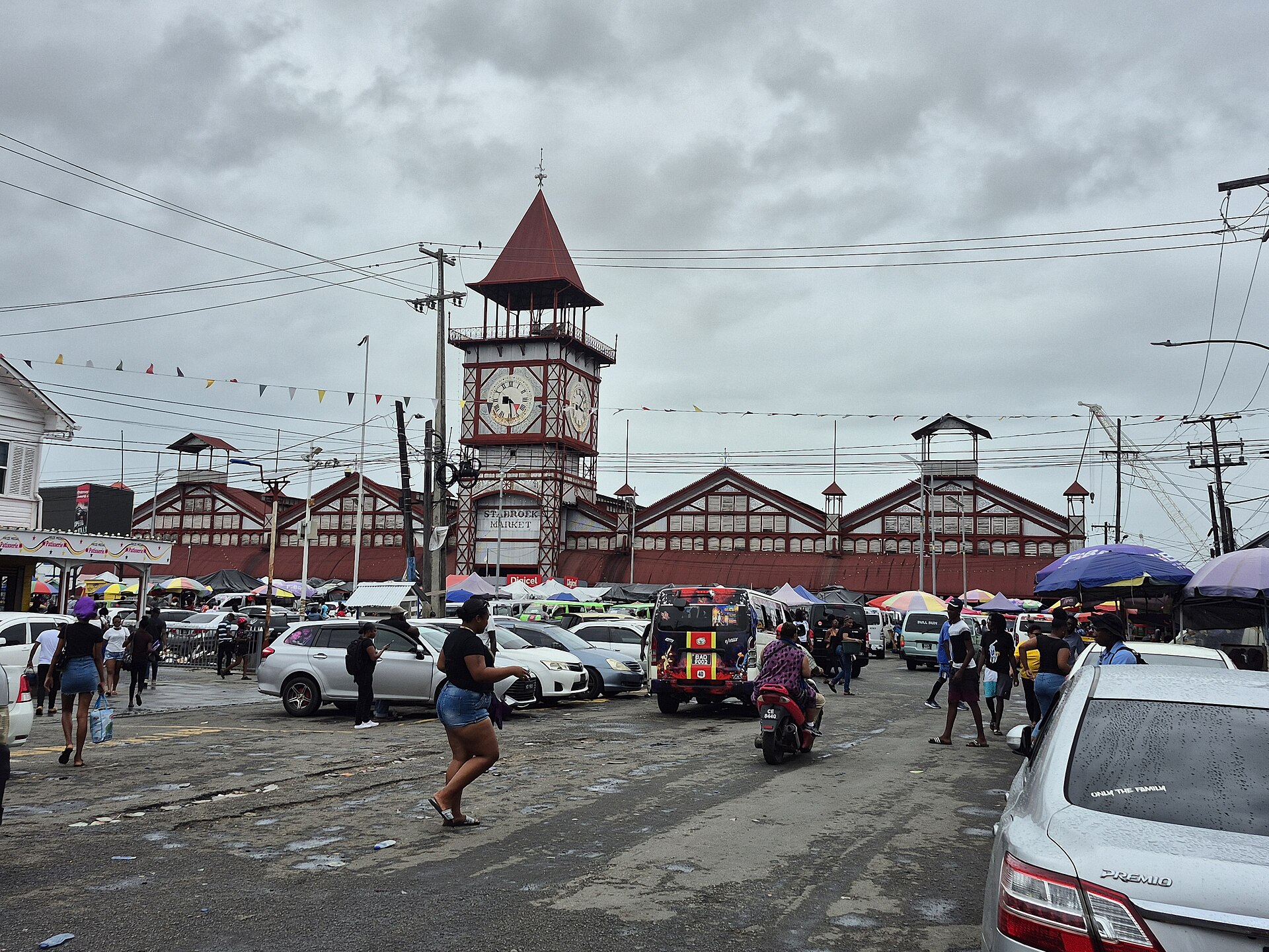 Guyana explained 2026 — the Stabroek Market clock tower in Georgetown