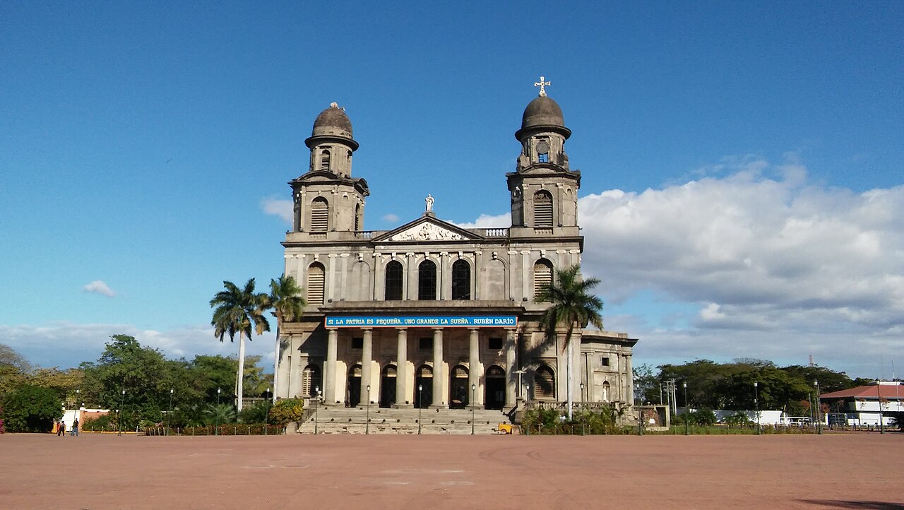Healthcare in Nicaragua 2026 — the old cathedral of Managua on its plaza