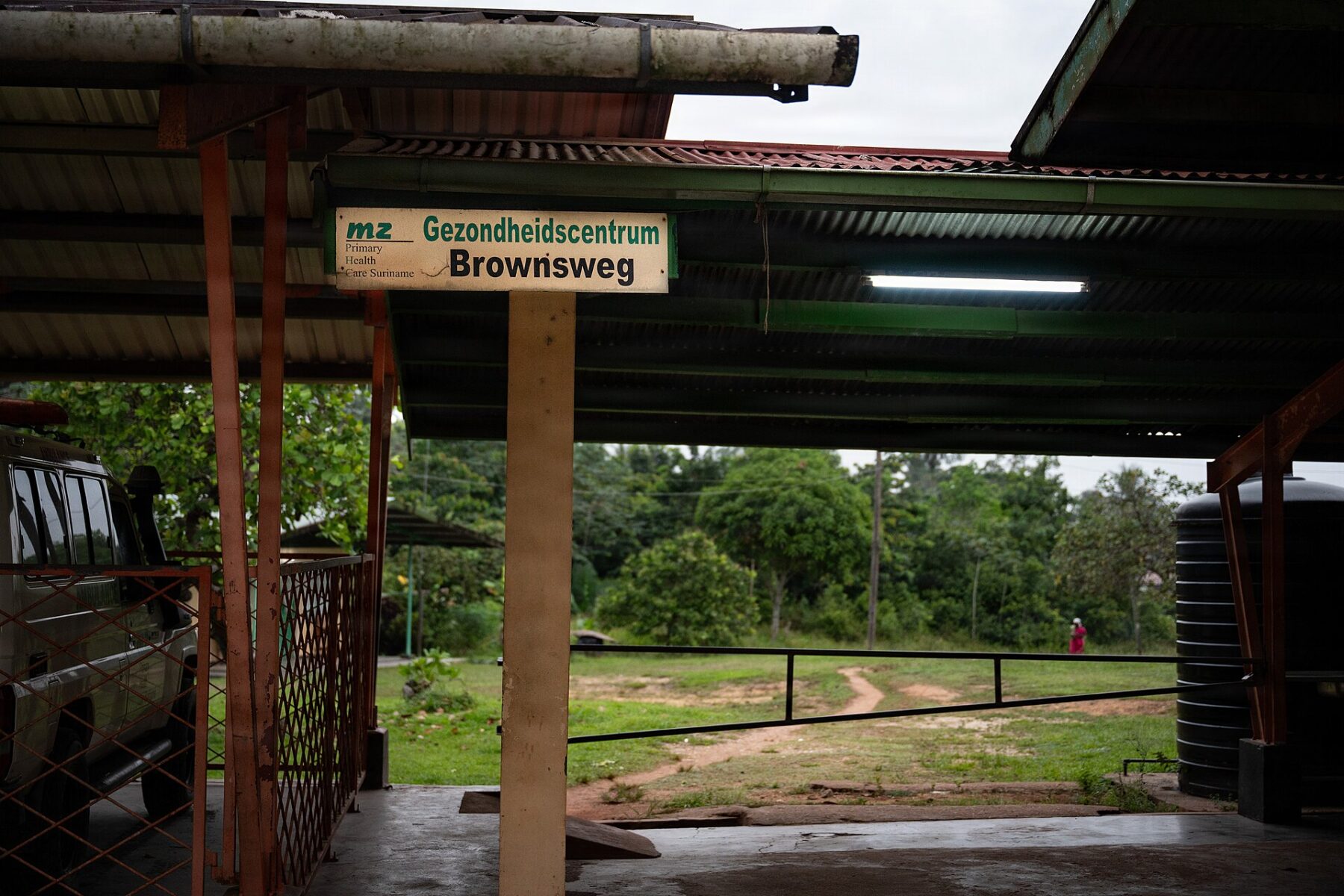 healthcare in Suriname: Medische Zending health centre at Brownsweg in the interior