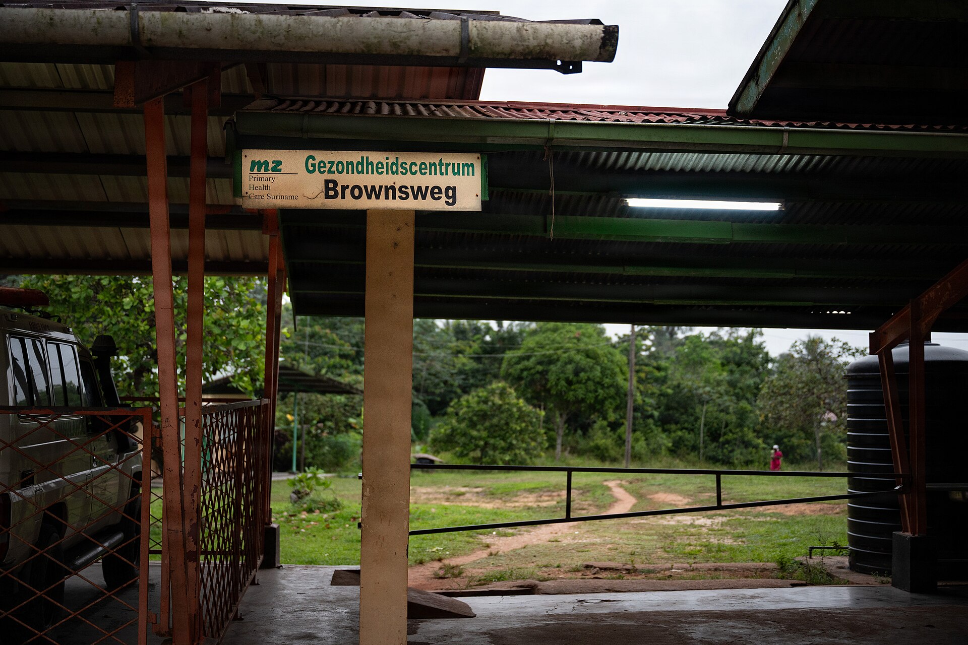 healthcare in Suriname: Medische Zending health centre at Brownsweg in the interior