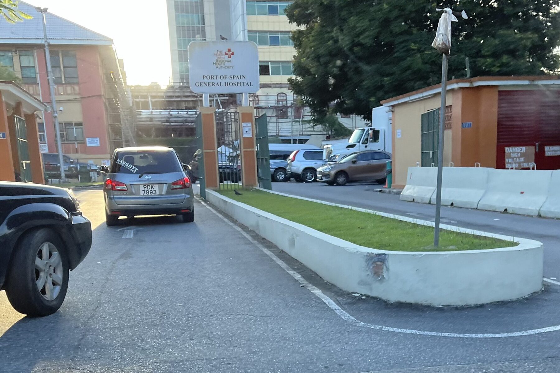 Healthcare in Trinidad and Tobago — entrance to Port of Spain General Hospital