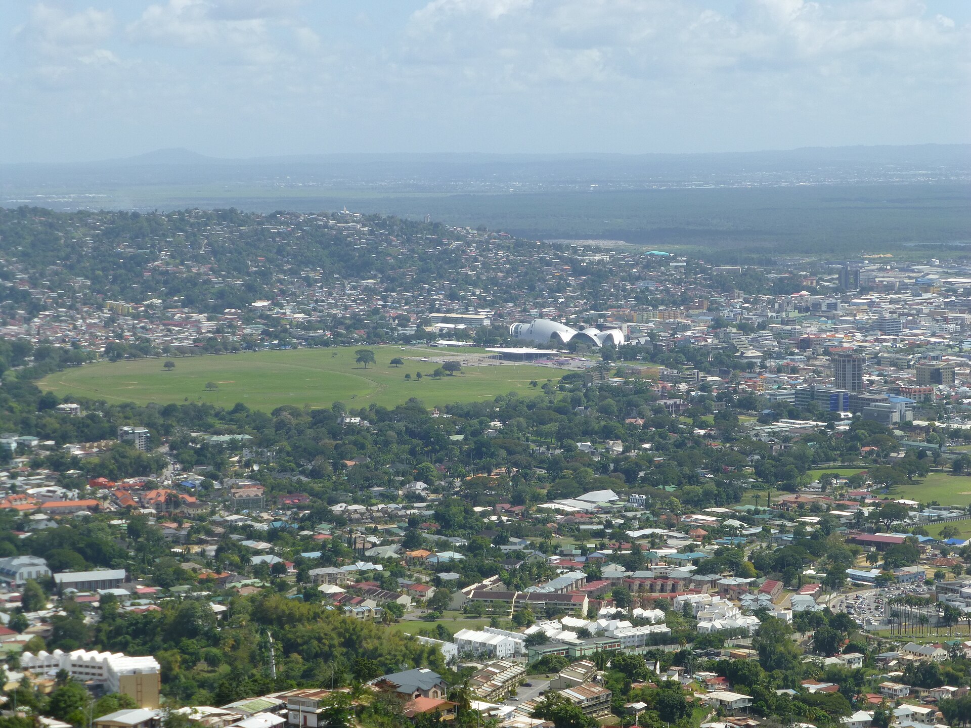 Port of Spain St. Clair and Queen's Park Savannah, hub of private healthcare in Trinidad and Tobago