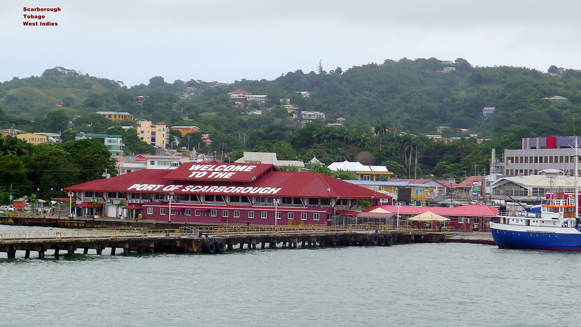 Scarborough Tobago port, gateway for healthcare transfers in Trinidad and Tobago