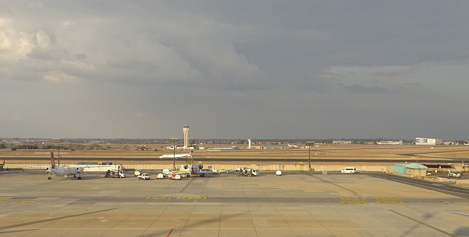 OR Tambo International Airport in Johannesburg, South Africa