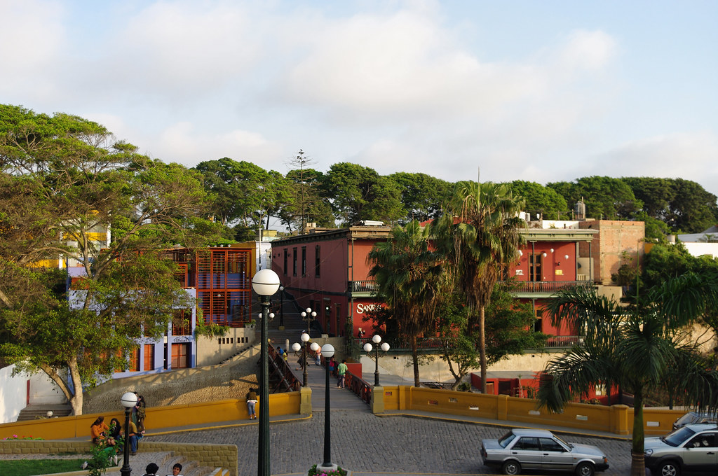Plaza San Martín in central Lima, the Peruvian capital where the Andrea Vidal case was investigated