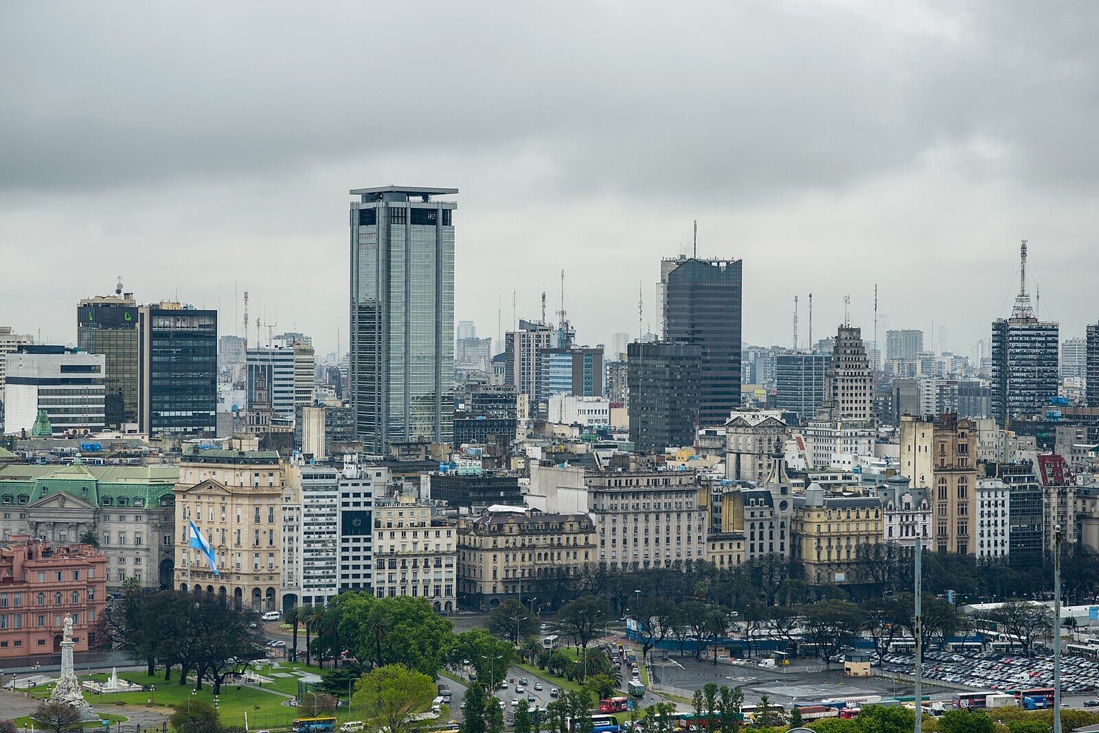 Buenos Aires financial district La City Argentina dividends