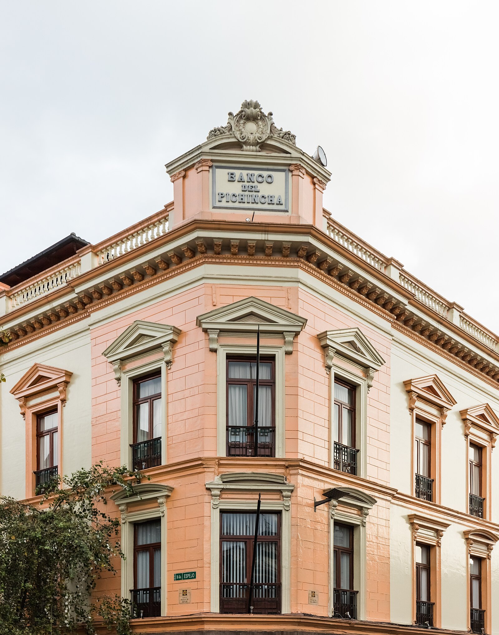 Banco Pichincha building Quito Ecuador