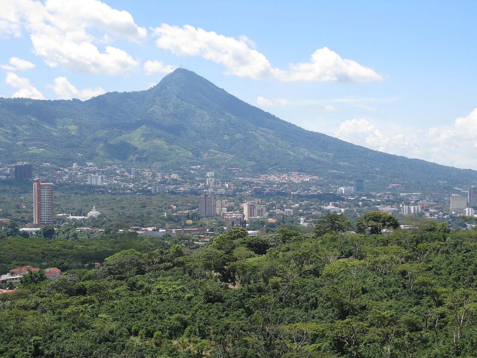 San Salvador skyline El Salvador