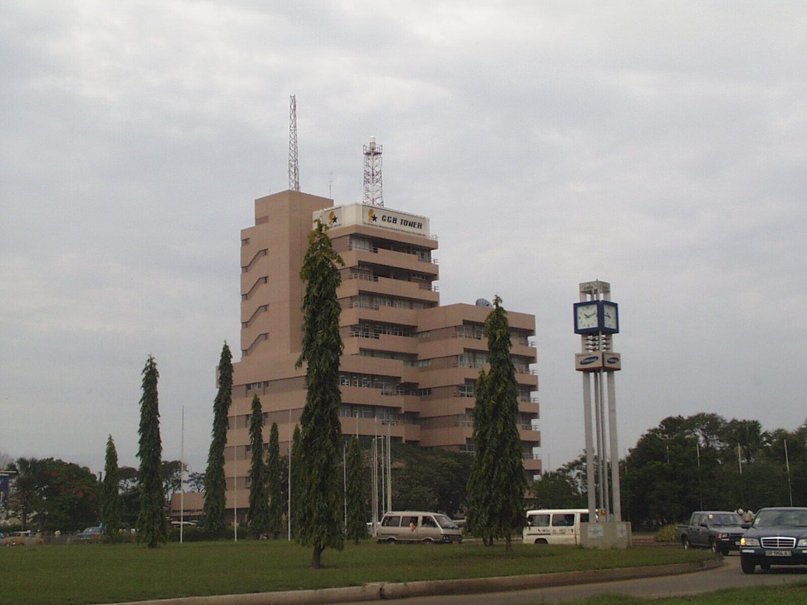GCB Tower, a bank headquarters in Accra, Ghana
