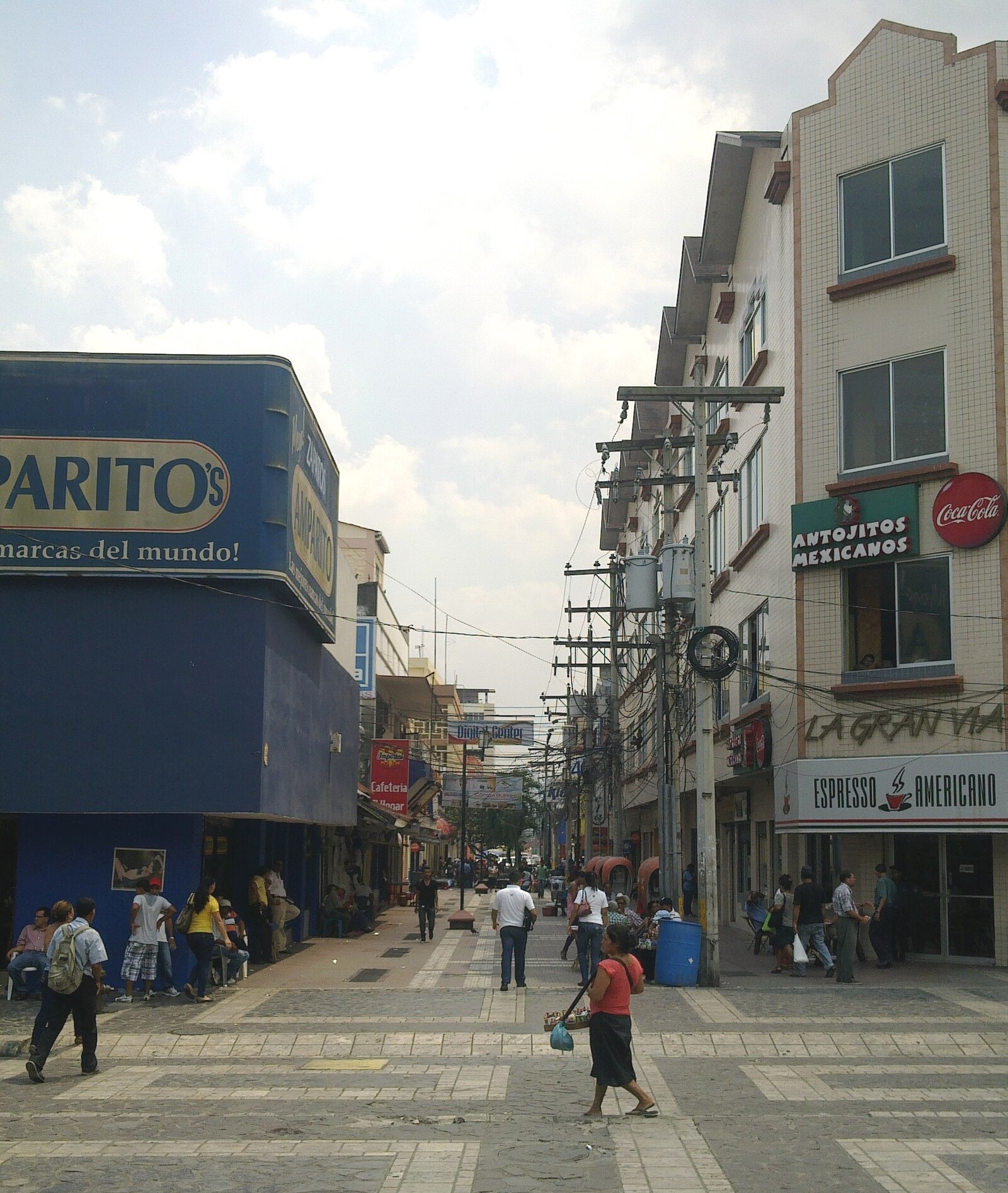 San Pedro Sula city centre Honduras