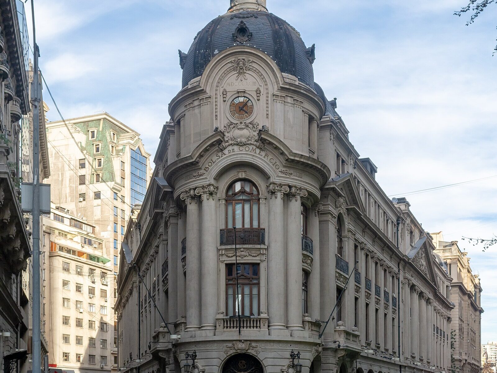 Bolsa de Comercio Santiago Chile stock exchange