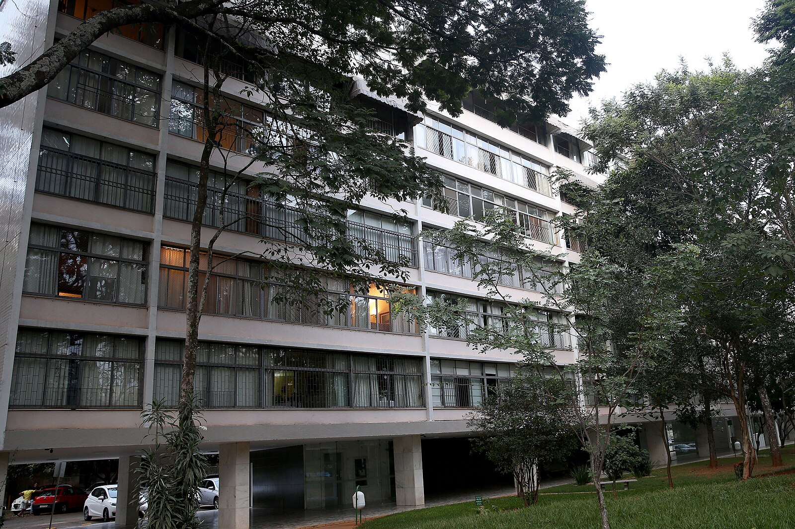 Superquadra apartment block Brasilia Brazil rent