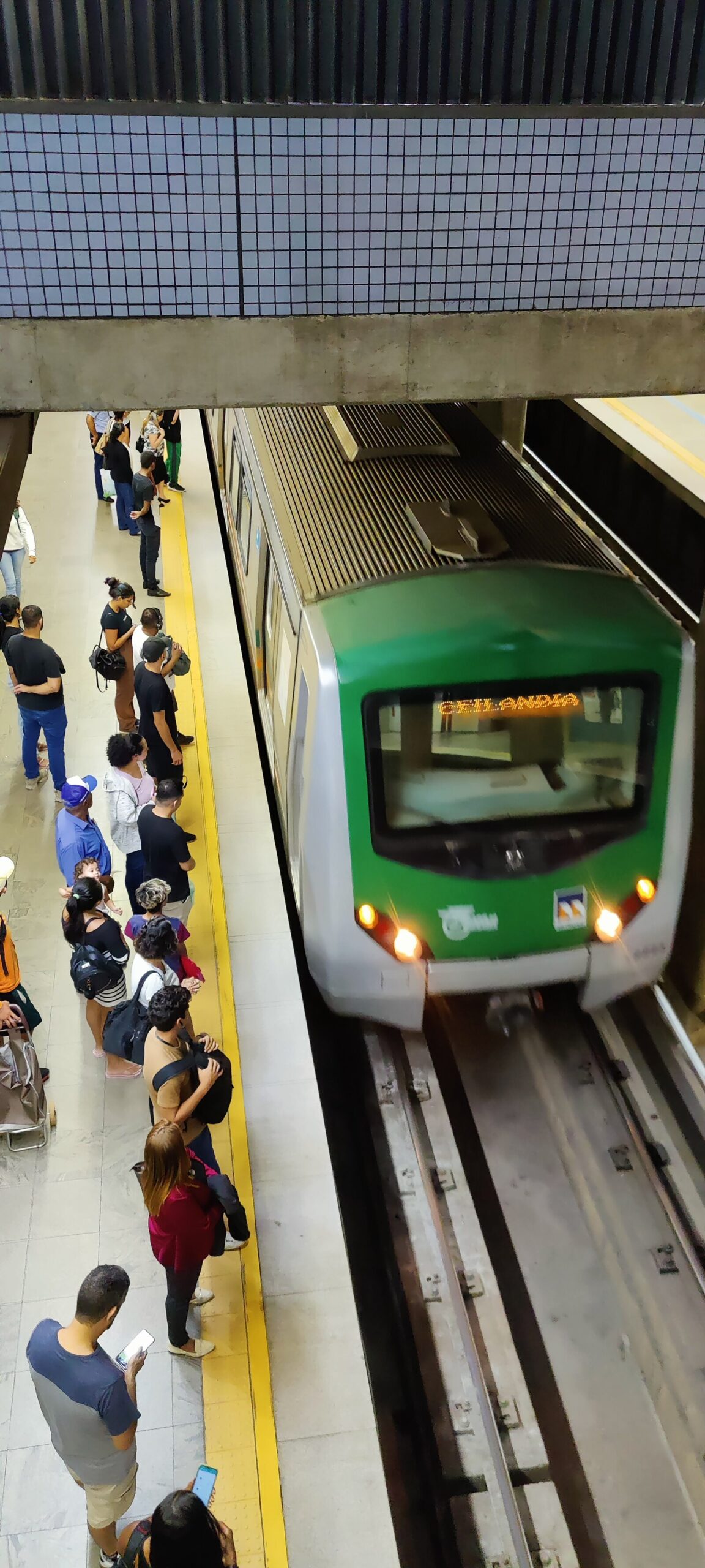 Brasilia metro train station Brazil transport