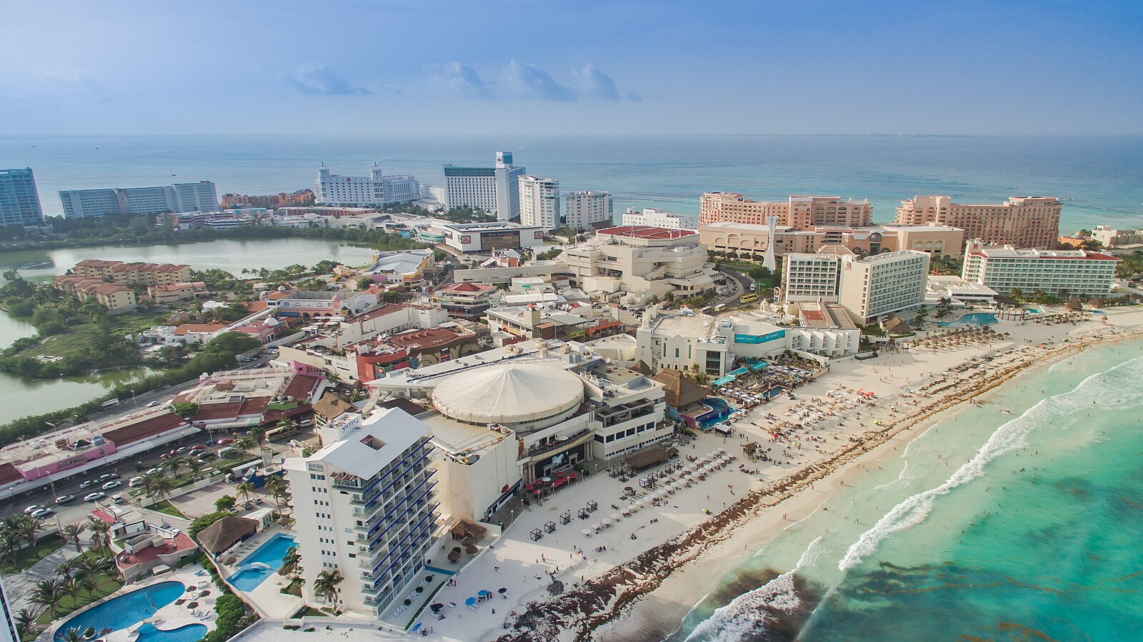 Cancun hotel zone beachfront hotels Mexico