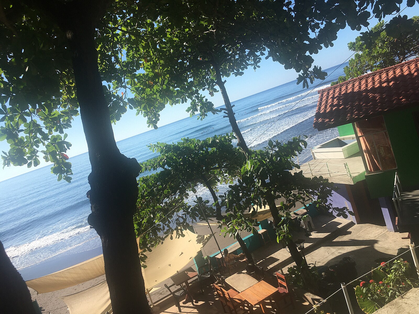 El Salvador Pacific beach coast