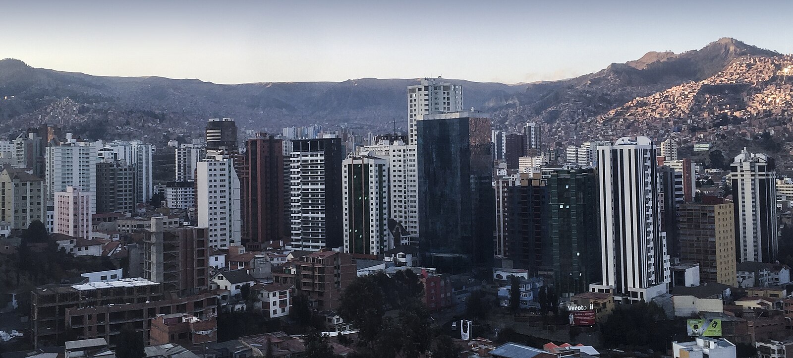 Sopocachi La Paz apartments view