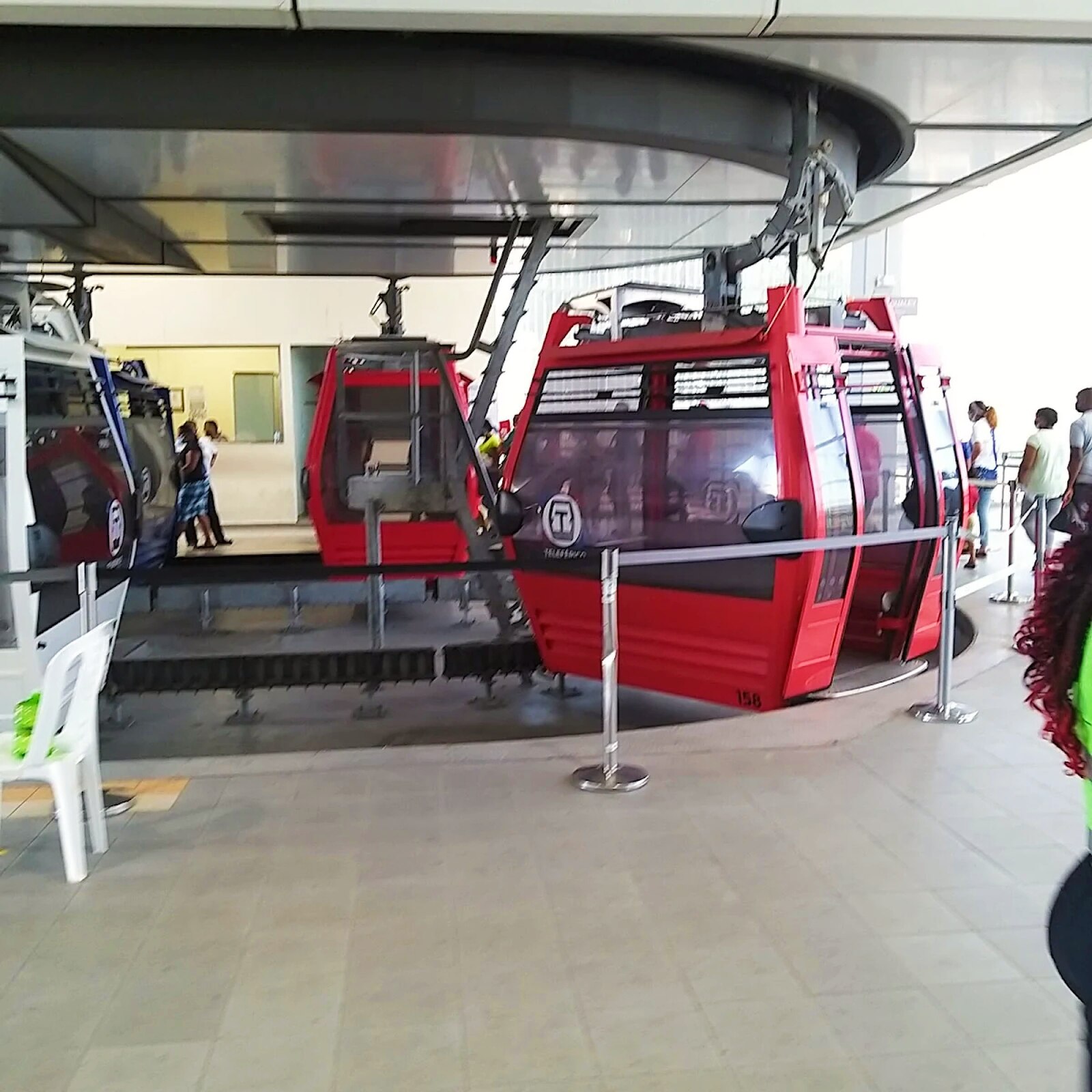 Teleferico Santo Domingo cable car station