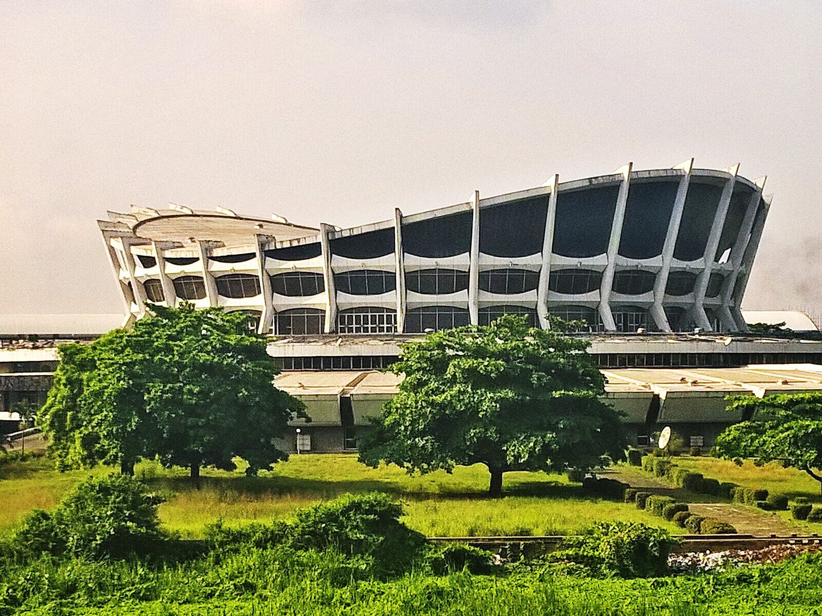 The National Arts Theatre in Iganmu, Lagos, Nigeria
