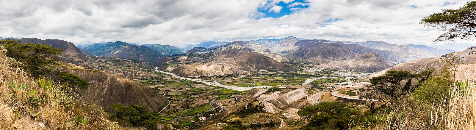 Imbabura province Ecuador landscape mining operations