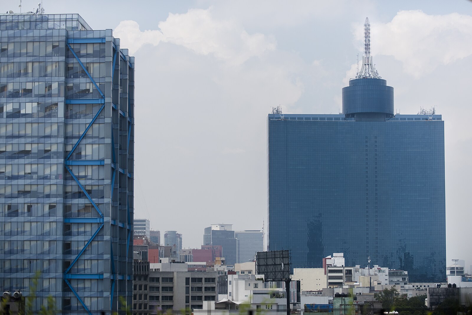 The World Trade Center tower in Mexico City, site of Expo Cerveza México