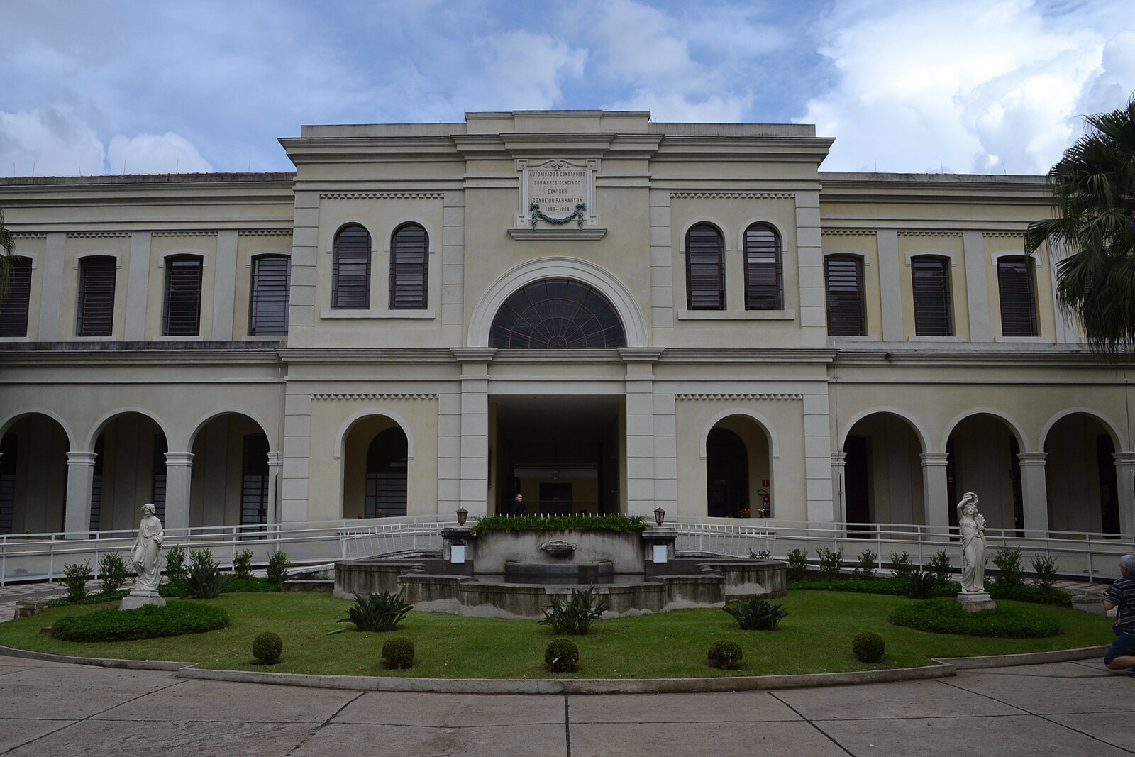 Facade of the Museu da Imigração in São Paulo, Brazil, venue of Festival VIVA! Leste Europeu