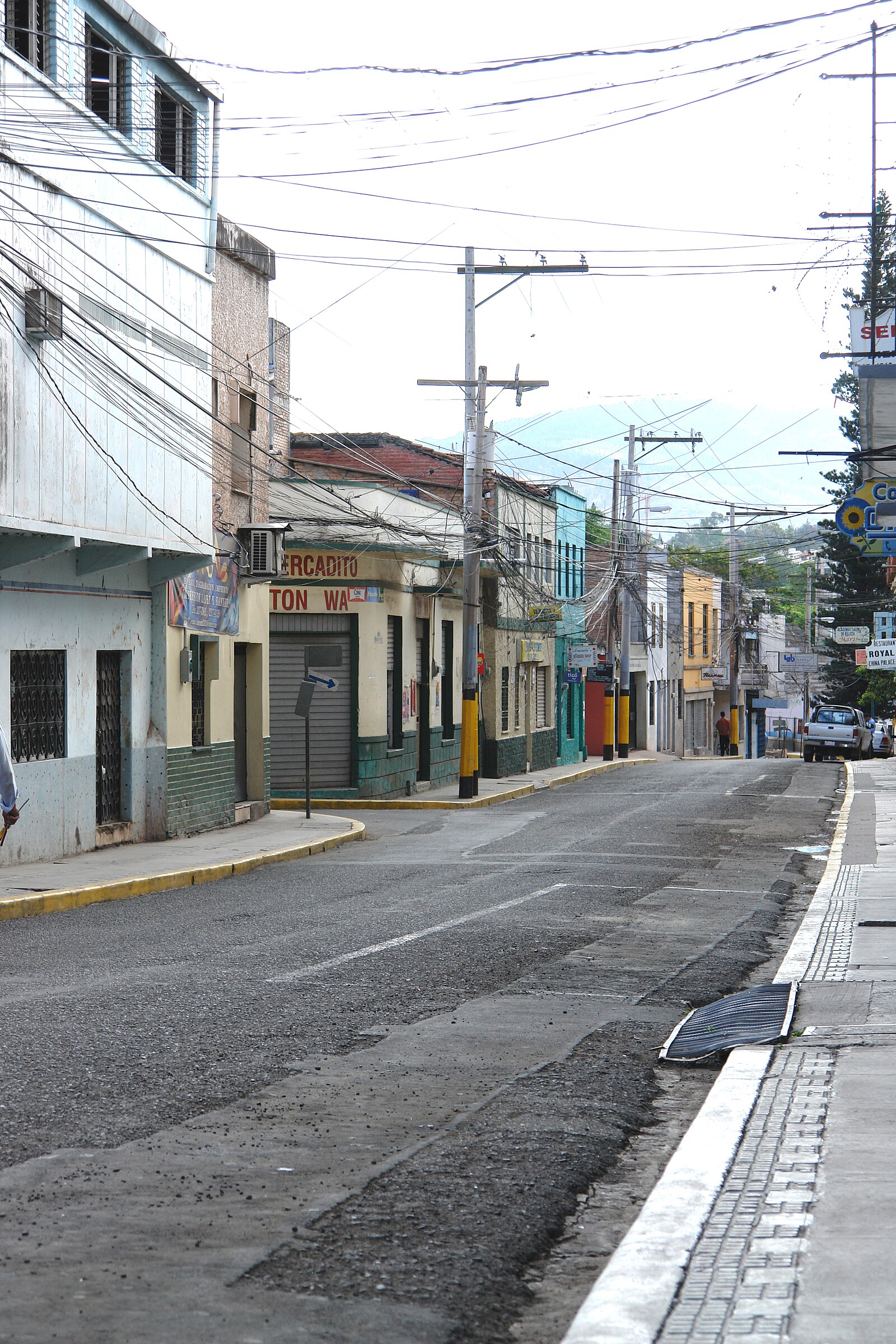 Tegucigalpa street Honduras healthcare