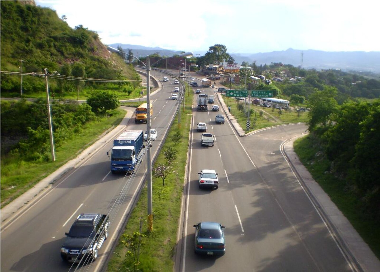 Tegucigalpa Honduras ring road hospital access