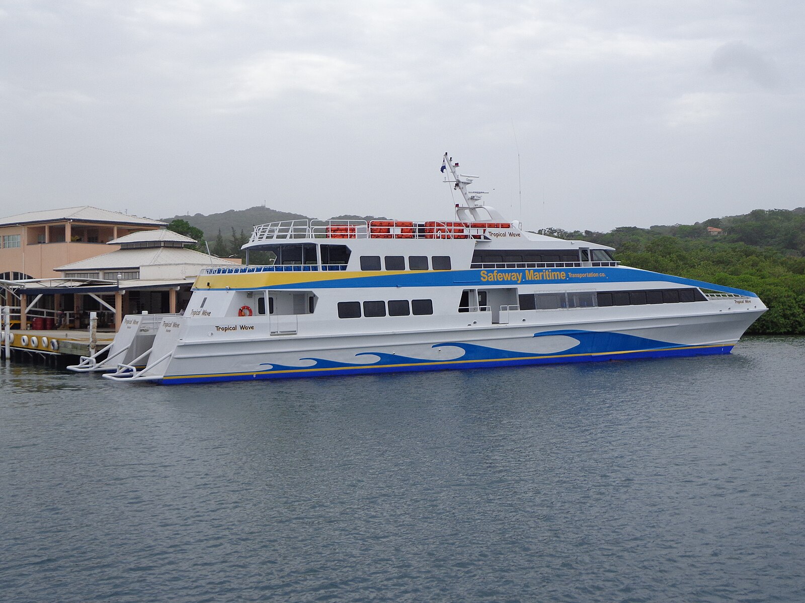Roatan ferry Bay Islands Honduras