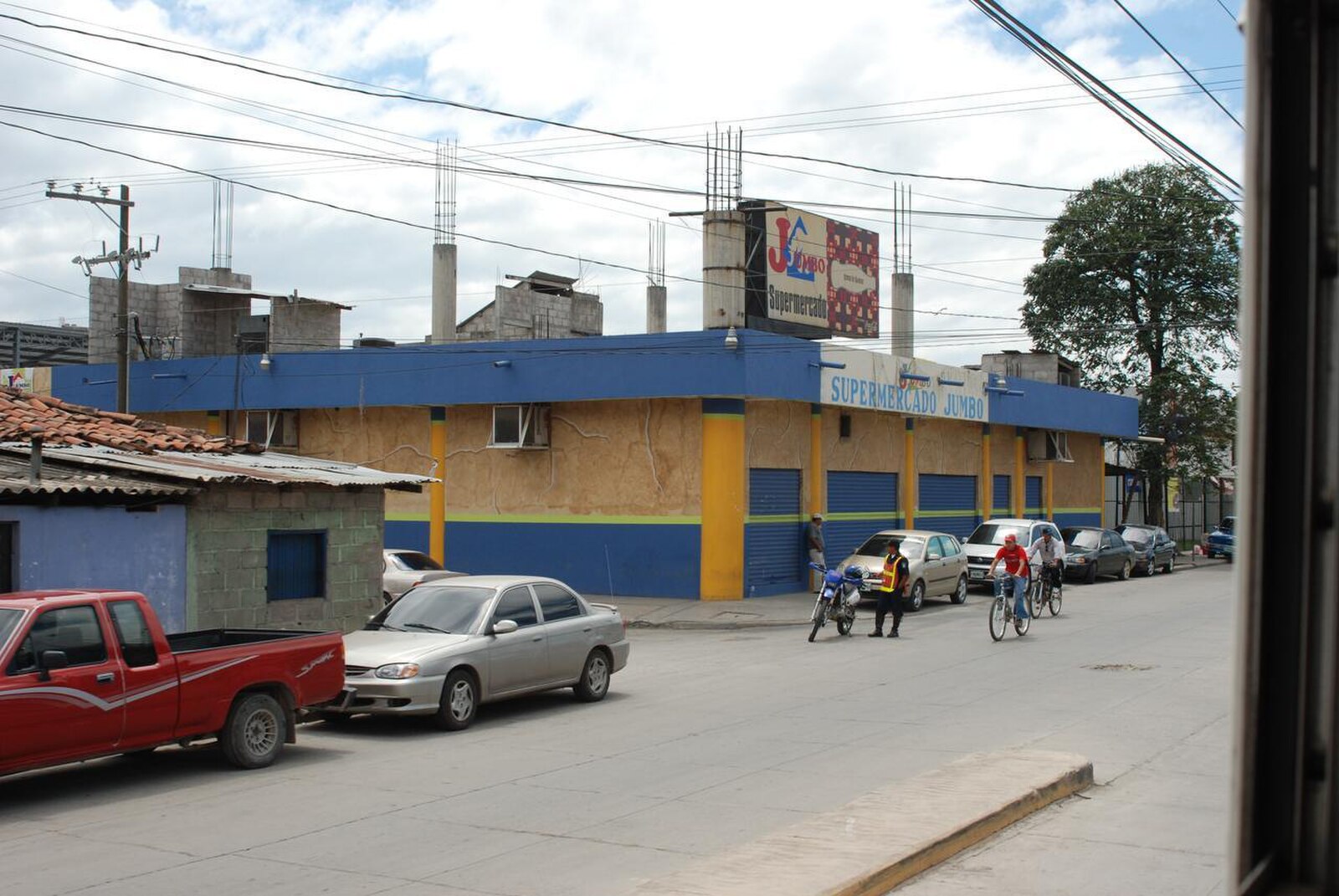 Comayagua street Honduras town