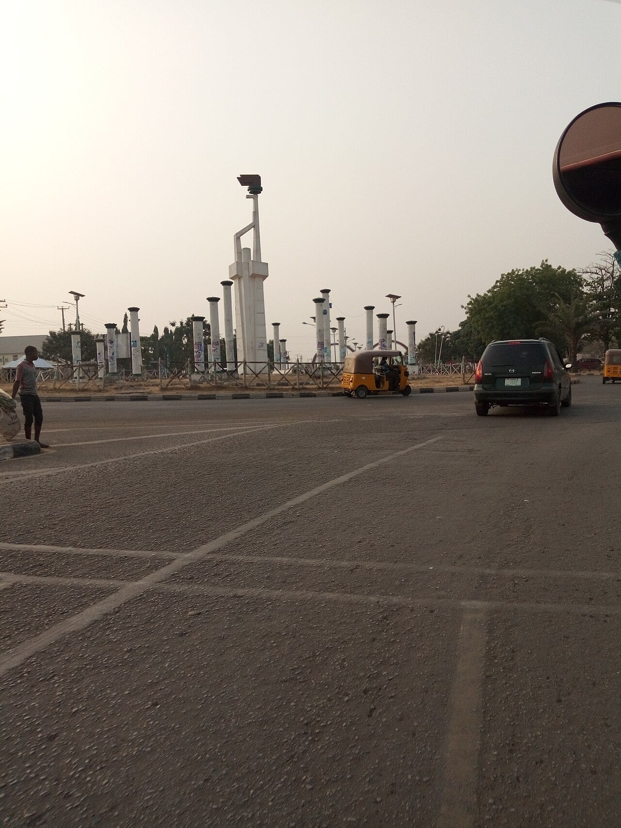 The city gate in Minna, Niger State, where the Minna custody deaths occurred