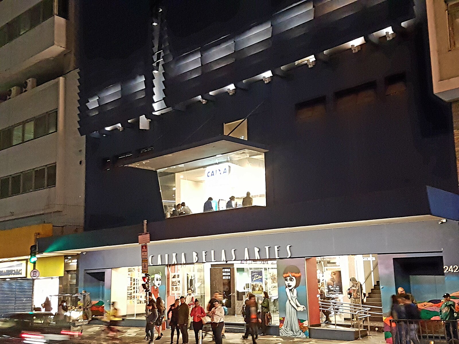 Cine Belas Artes on Rua da Consolação in São Paulo, Brazil, a venue of the Mostra Internacional de Cinema em São Paulo
