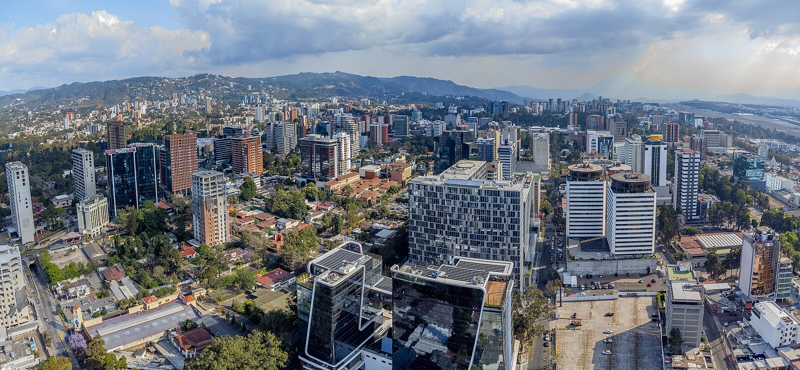 Quetzaltenango Guatemala city view