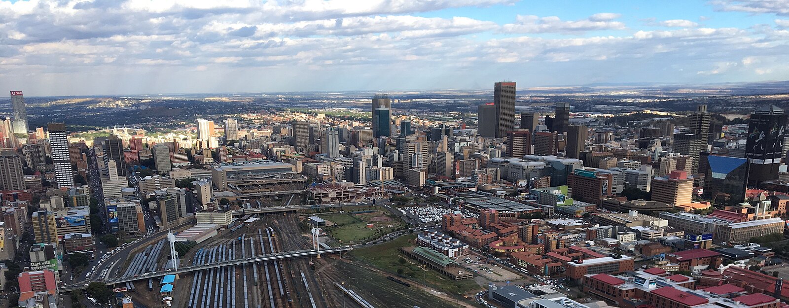 Johannesburg skyline South Africa