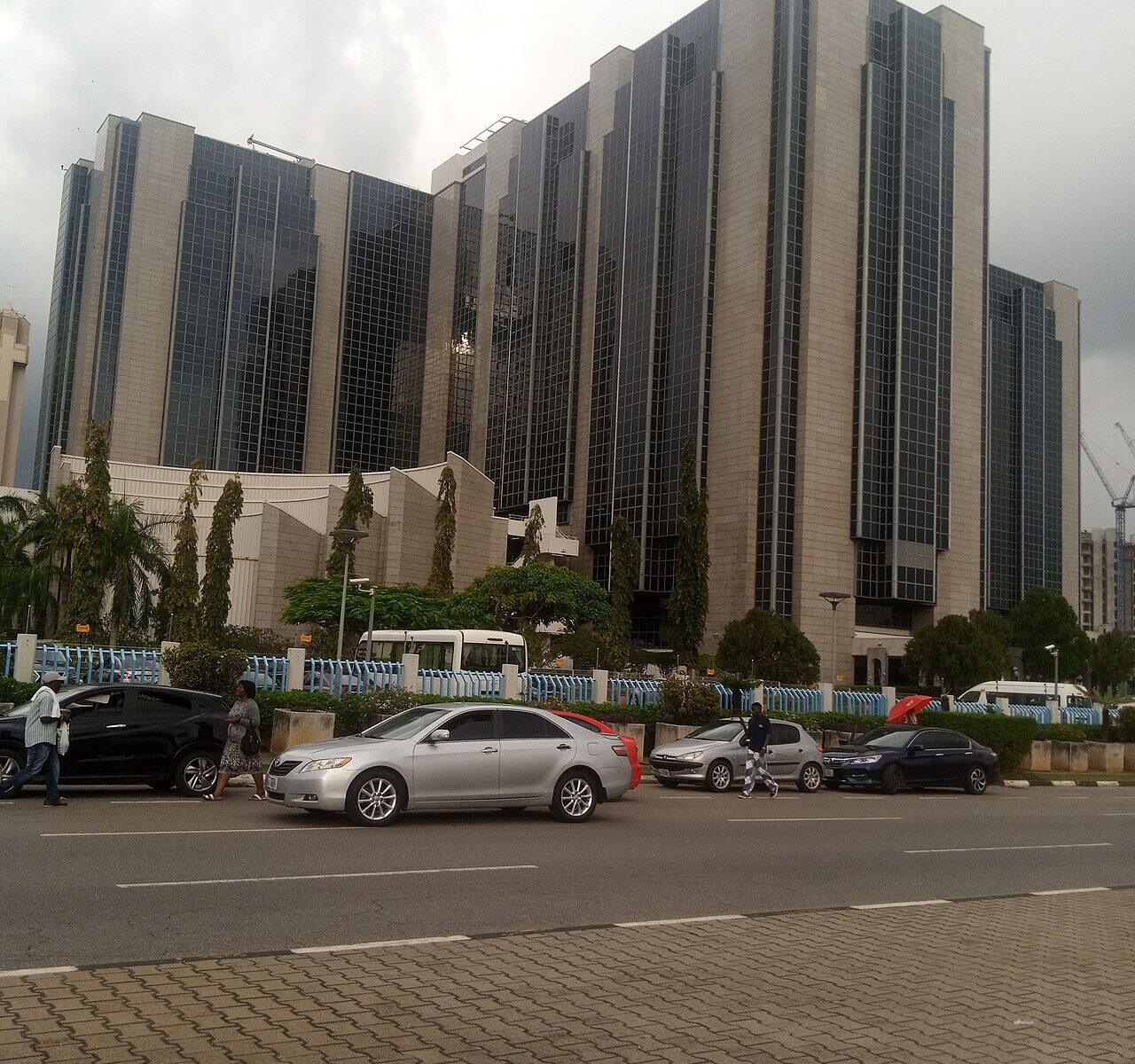 The Central Bank of Nigeria building in Abuja, a party to the Nigeria fiscal-monetary coordination pact