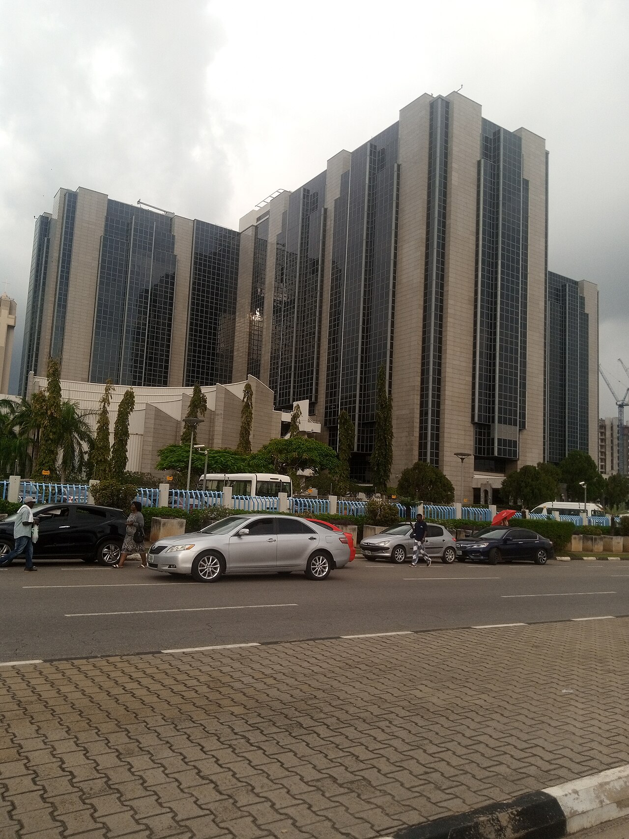 The Central Bank of Nigeria building in Abuja, a party to the Nigeria fiscal-monetary coordination pact