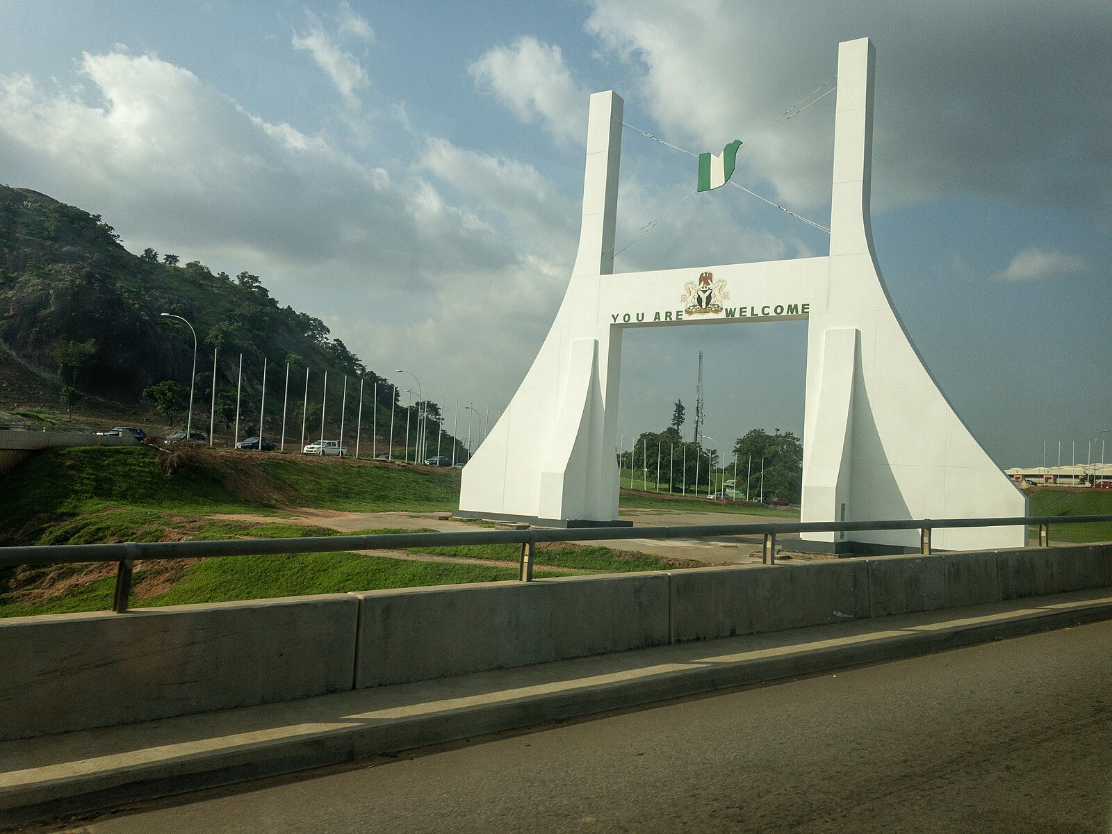 Abuja city gate Nigeria