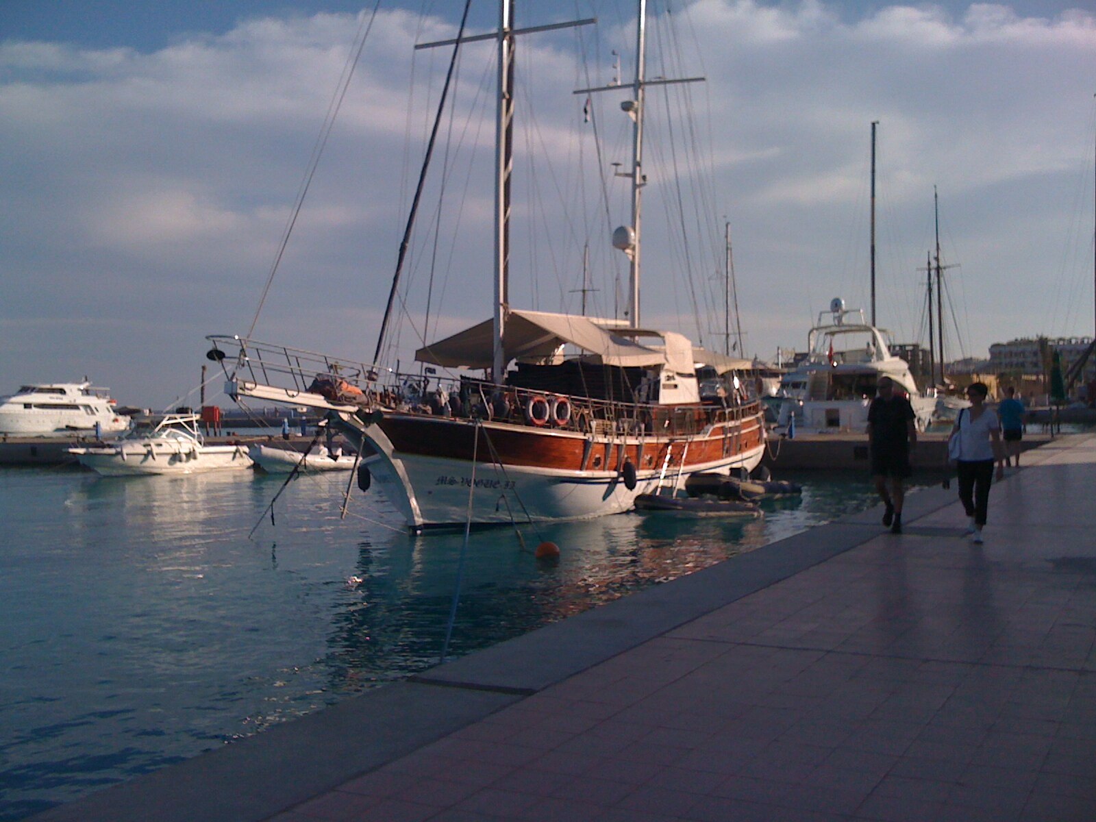 Hurghada marina Egypt Red Sea