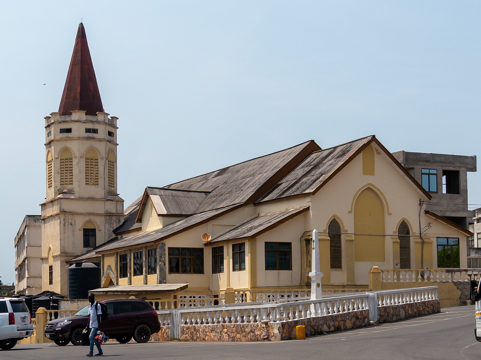 Cape Coast Ghana town church