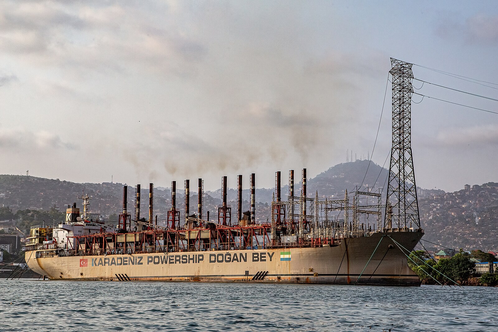 A view of Freetown, the capital of Sierra Leone