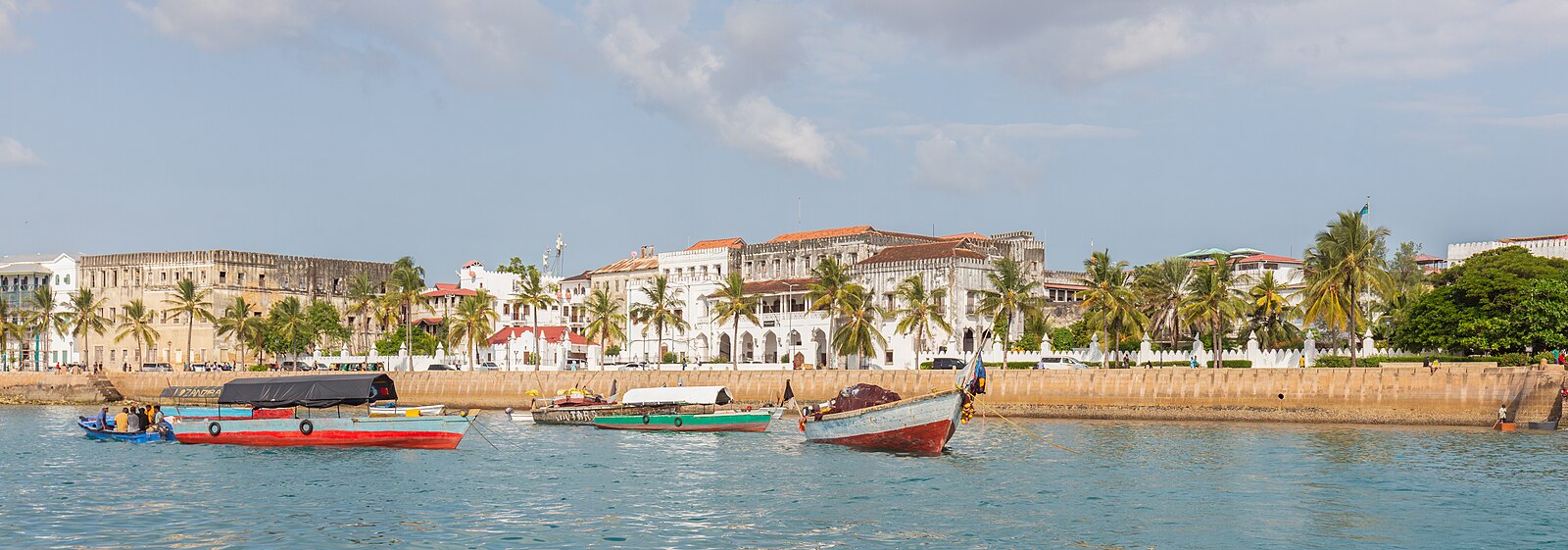 Stone Town harbour Zanzibar Tanzania