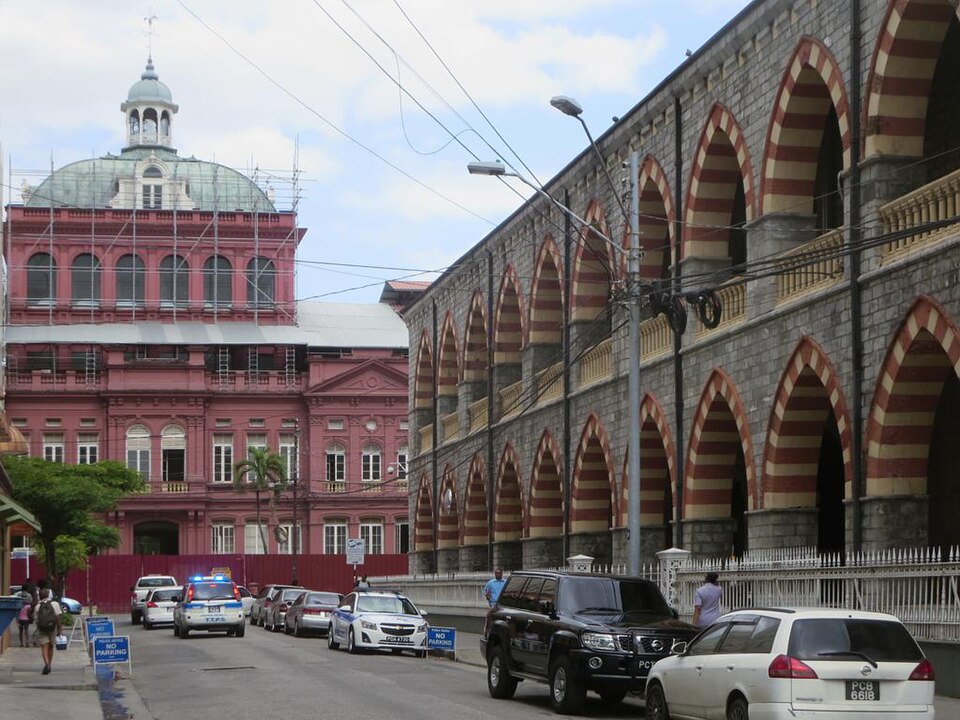 The Red House in Port of Spain, seat of the Trinidad and Tobago Parliament that passed the Special Operations Bill