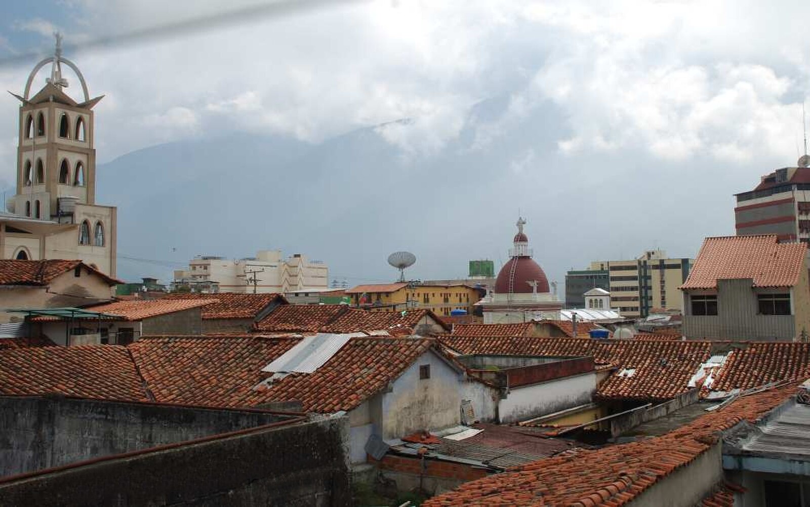 Merida Venezuela city rooftops