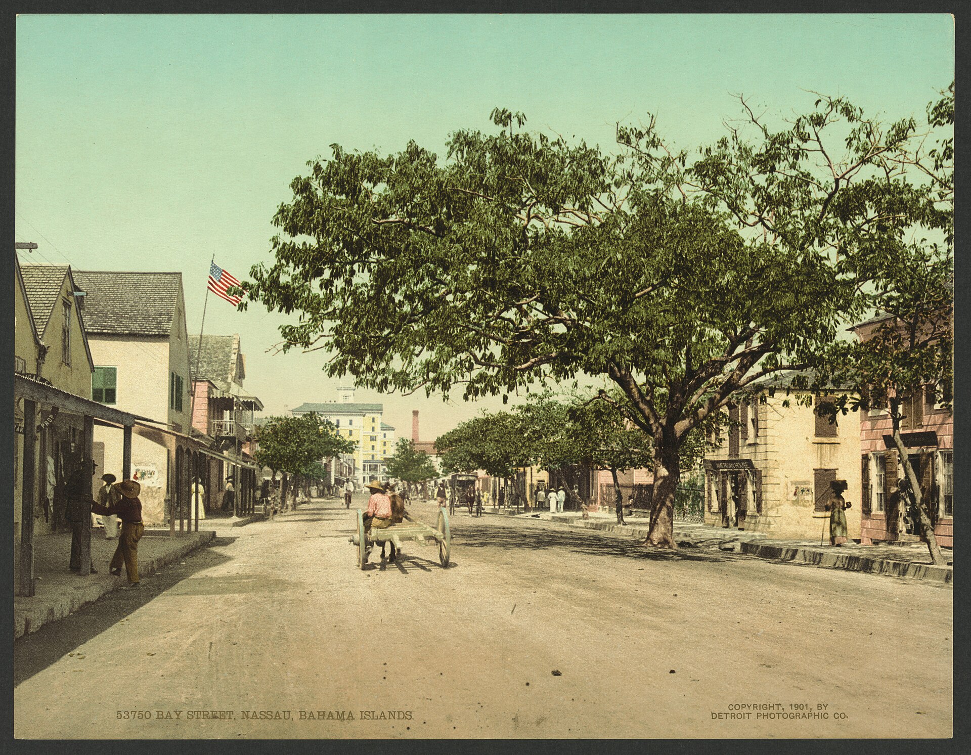 Bay Street in Nassau, Bahamas