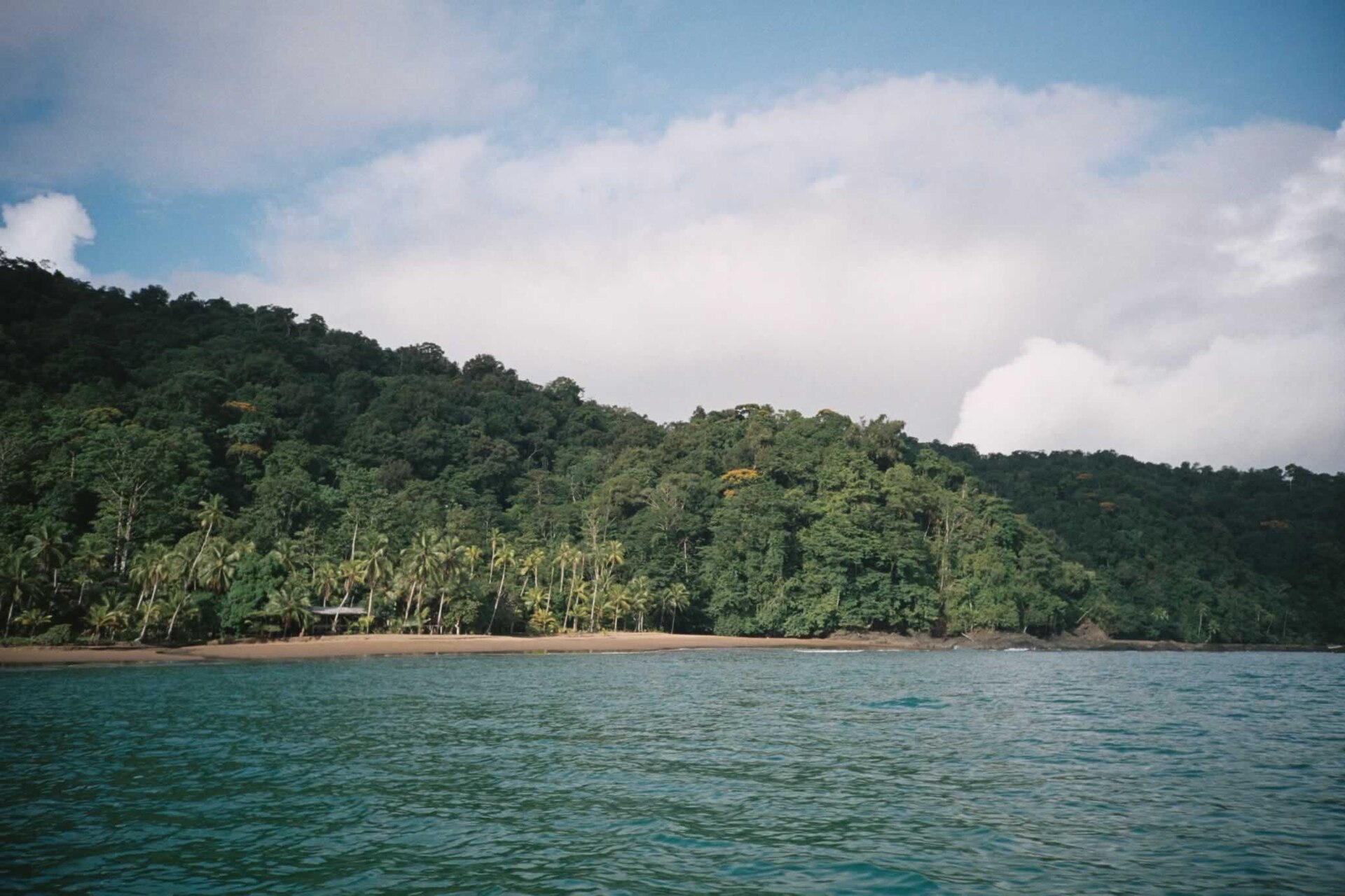 The Pacific coast in Choco department, Colombia