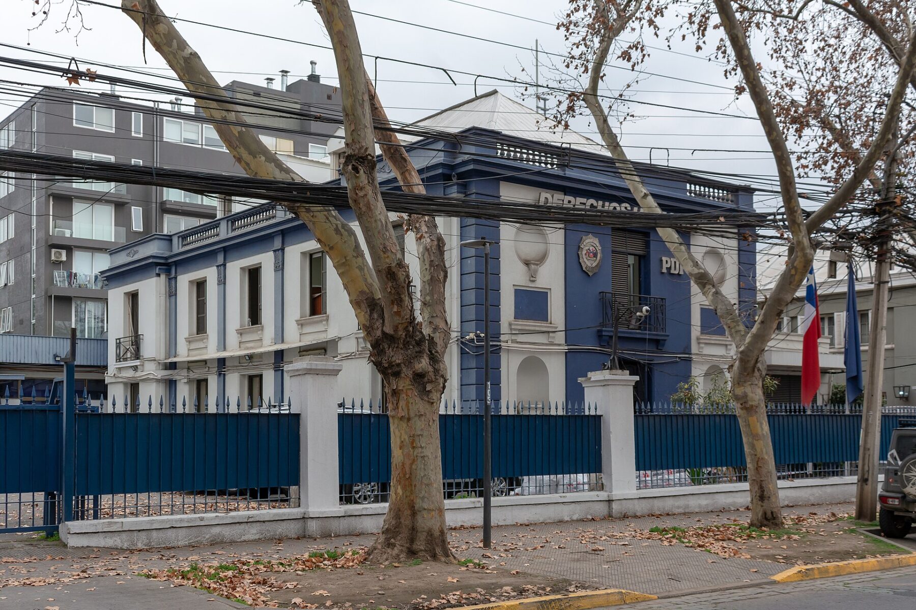A building of Chile's investigative police force in Providencia, Santiago