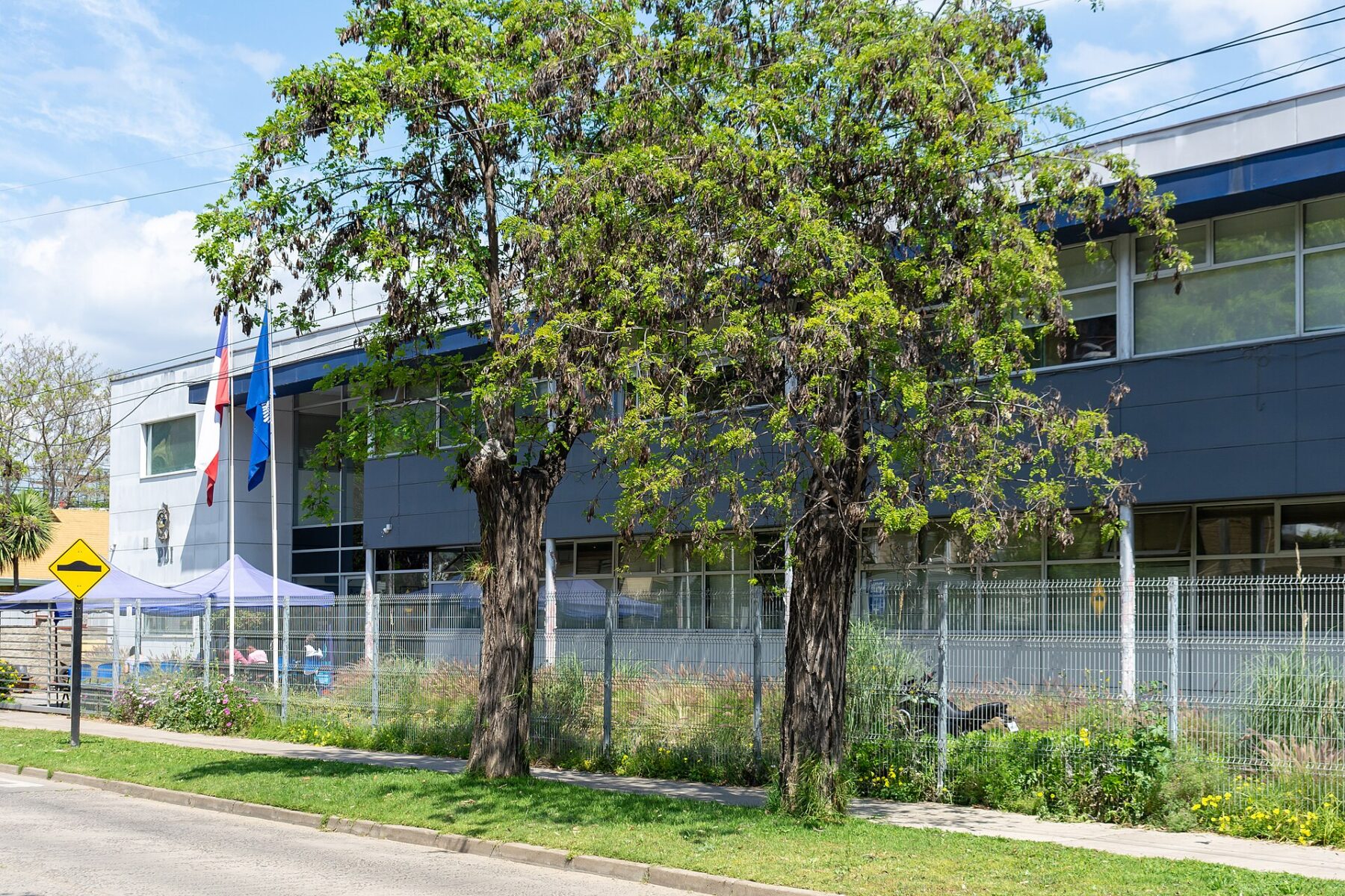 A PDI police building in Vina del Mar, Chile