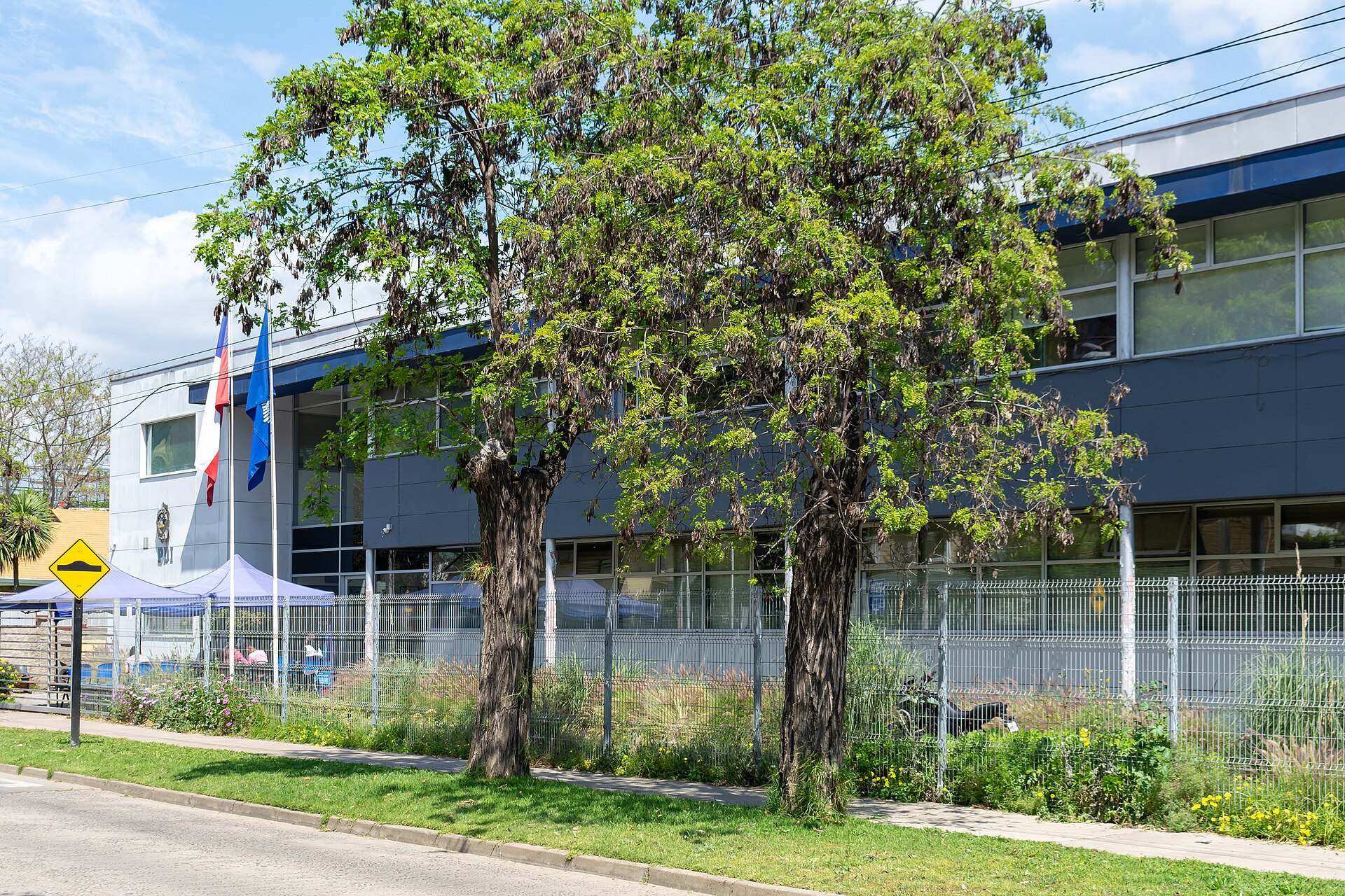 A PDI police building in Vina del Mar, Chile