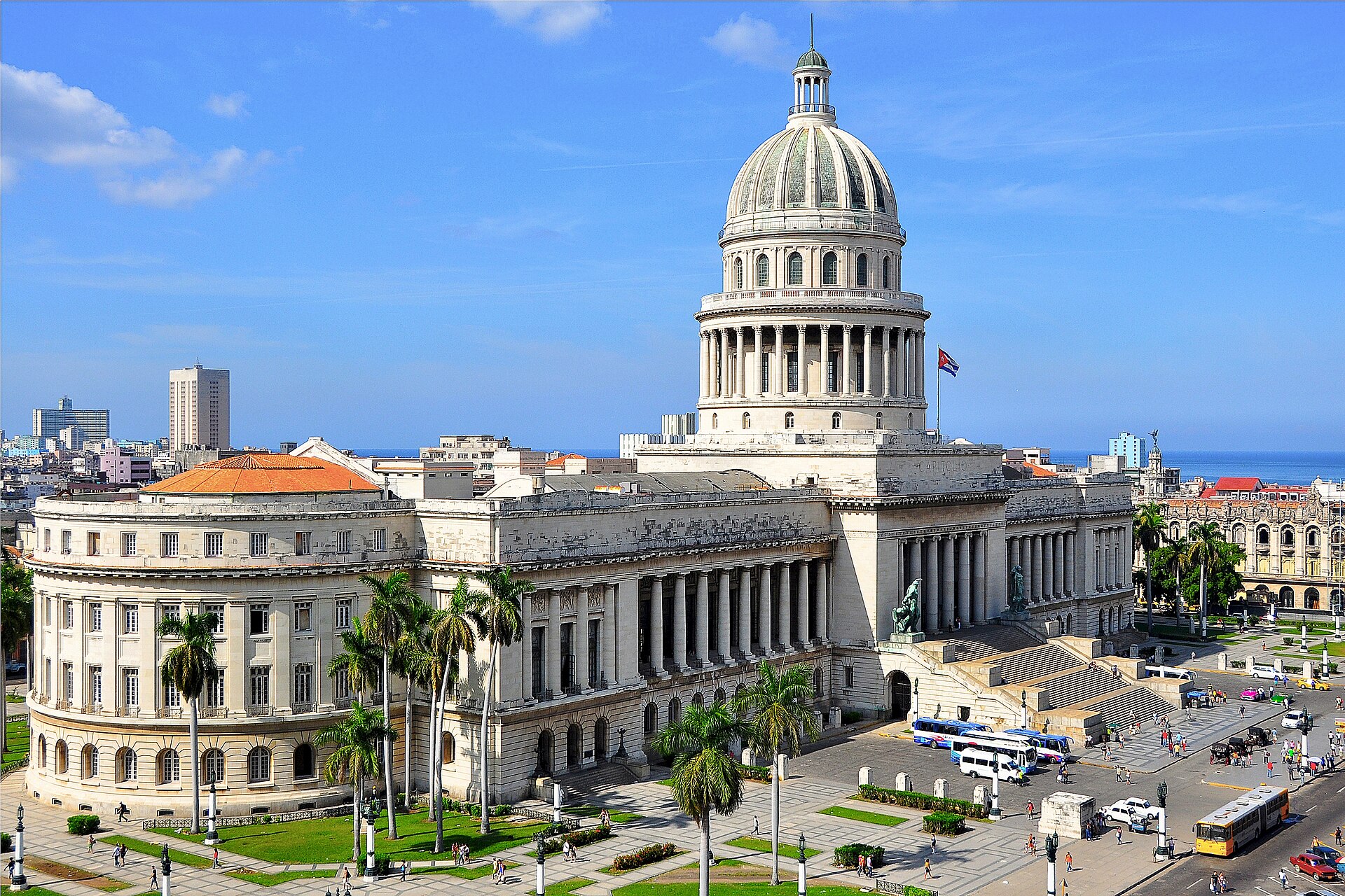 El Capitolio building in Havana, Cuba