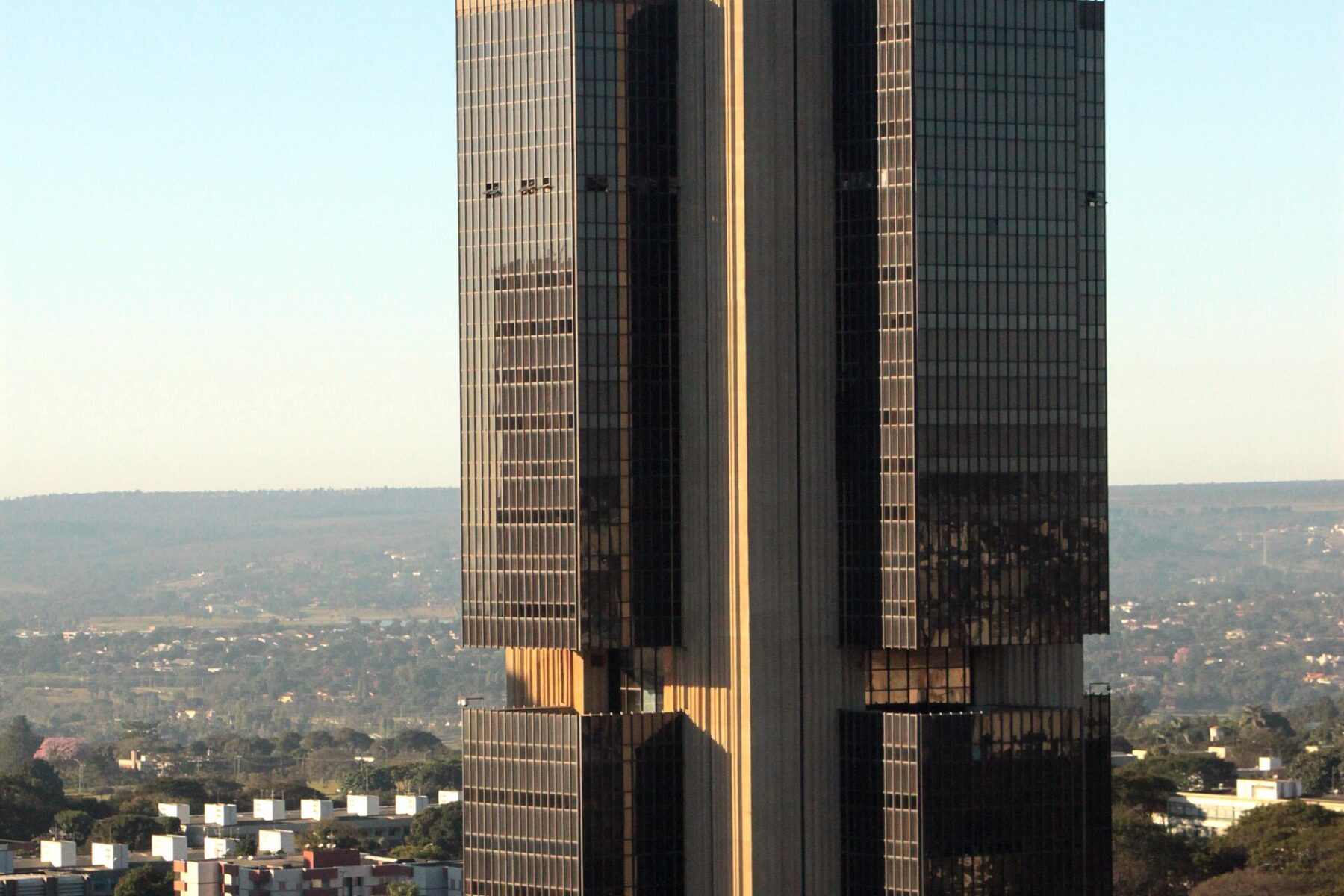 The headquarters of Brazil's central bank in Brasilia